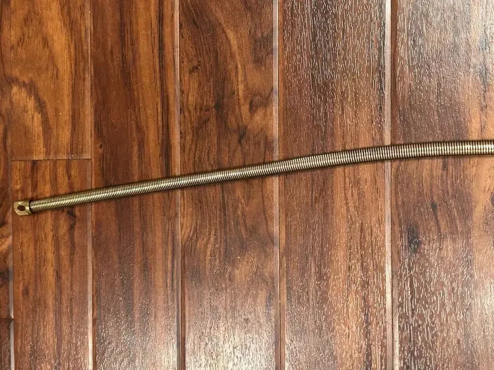 Vintage Brass Tone Bow Metal Snake Chain Stretch Belt, 33” coquette retro girly